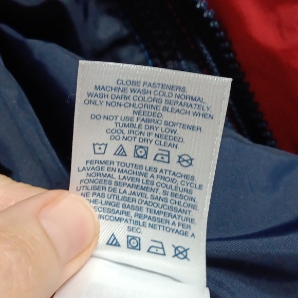 Lands'End ski jacket with hood, size medium - Picture 5 of 10